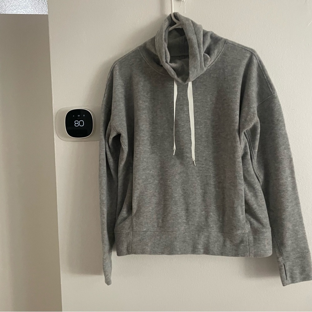 Lululemon Gray High-Neck Sweater size 8 - Picture 3 of 5